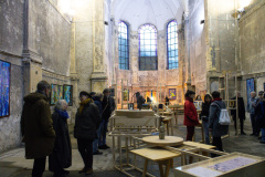 Vernissage à l'église des Trinitaires